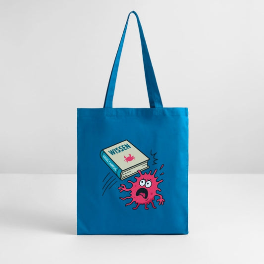 Stoffbeutel "Wissen schlägt Krebs"