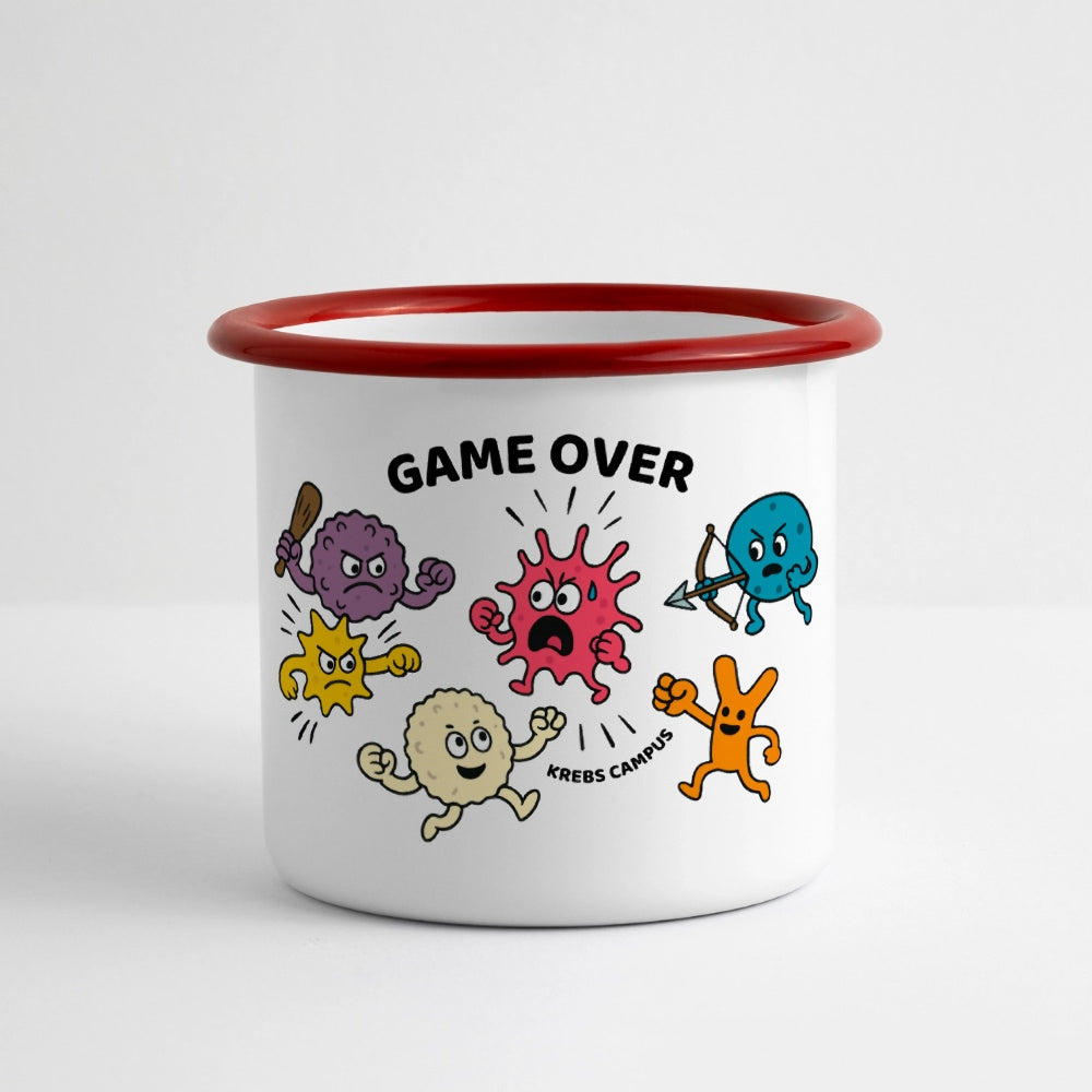 Tasse "Team Immunpower" Emaille