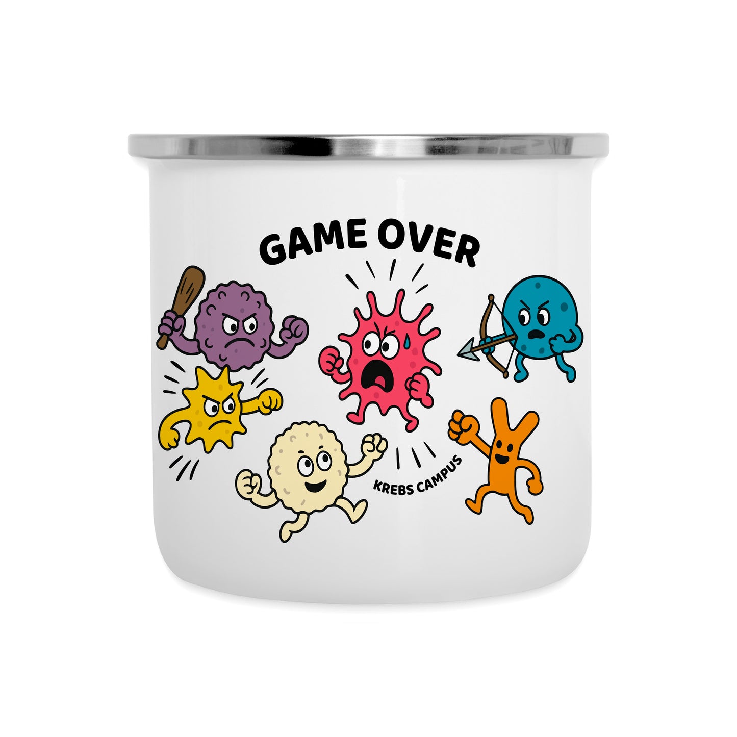 Tasse "Team Immunpower" Emaille