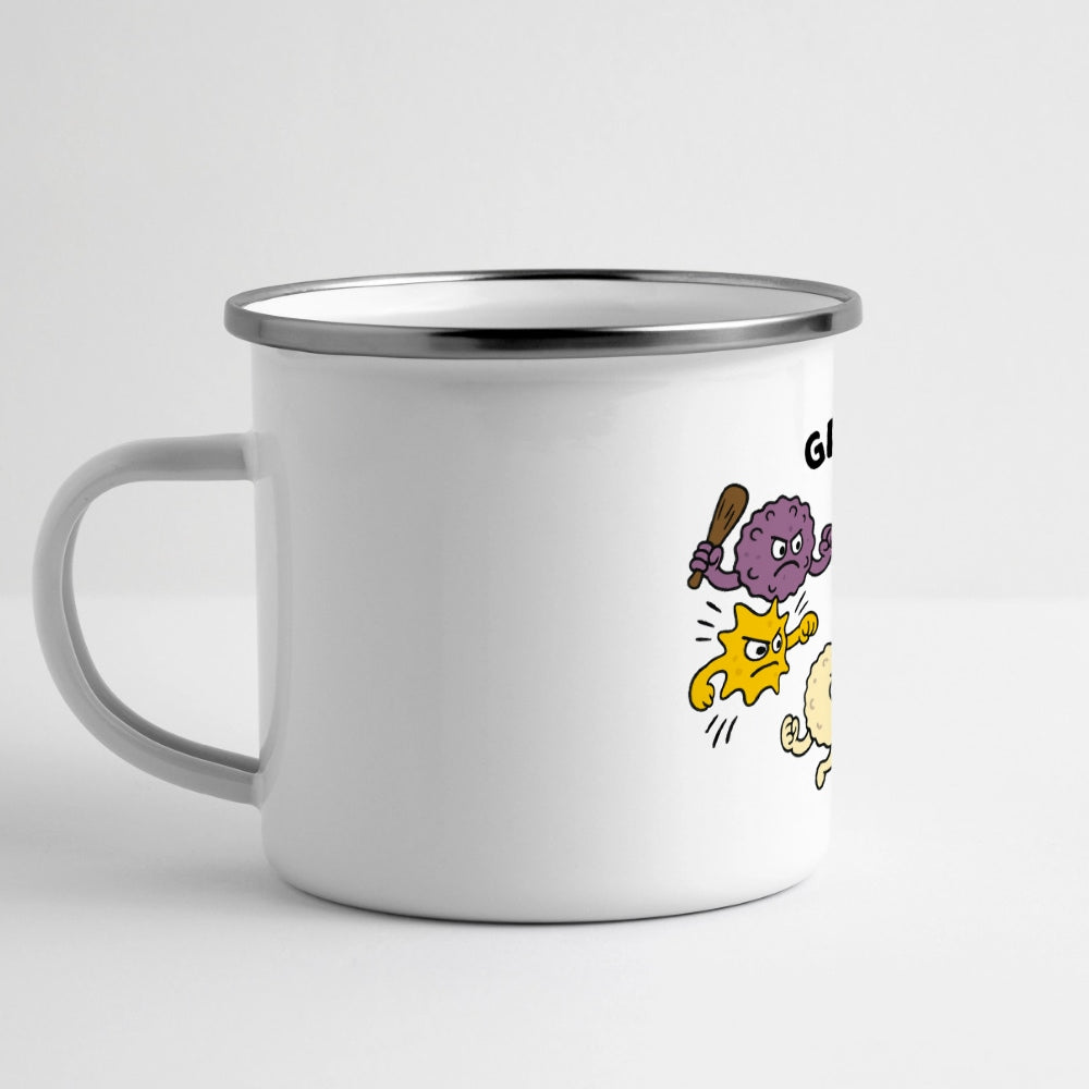 Tasse "Team Immunpower" Emaille