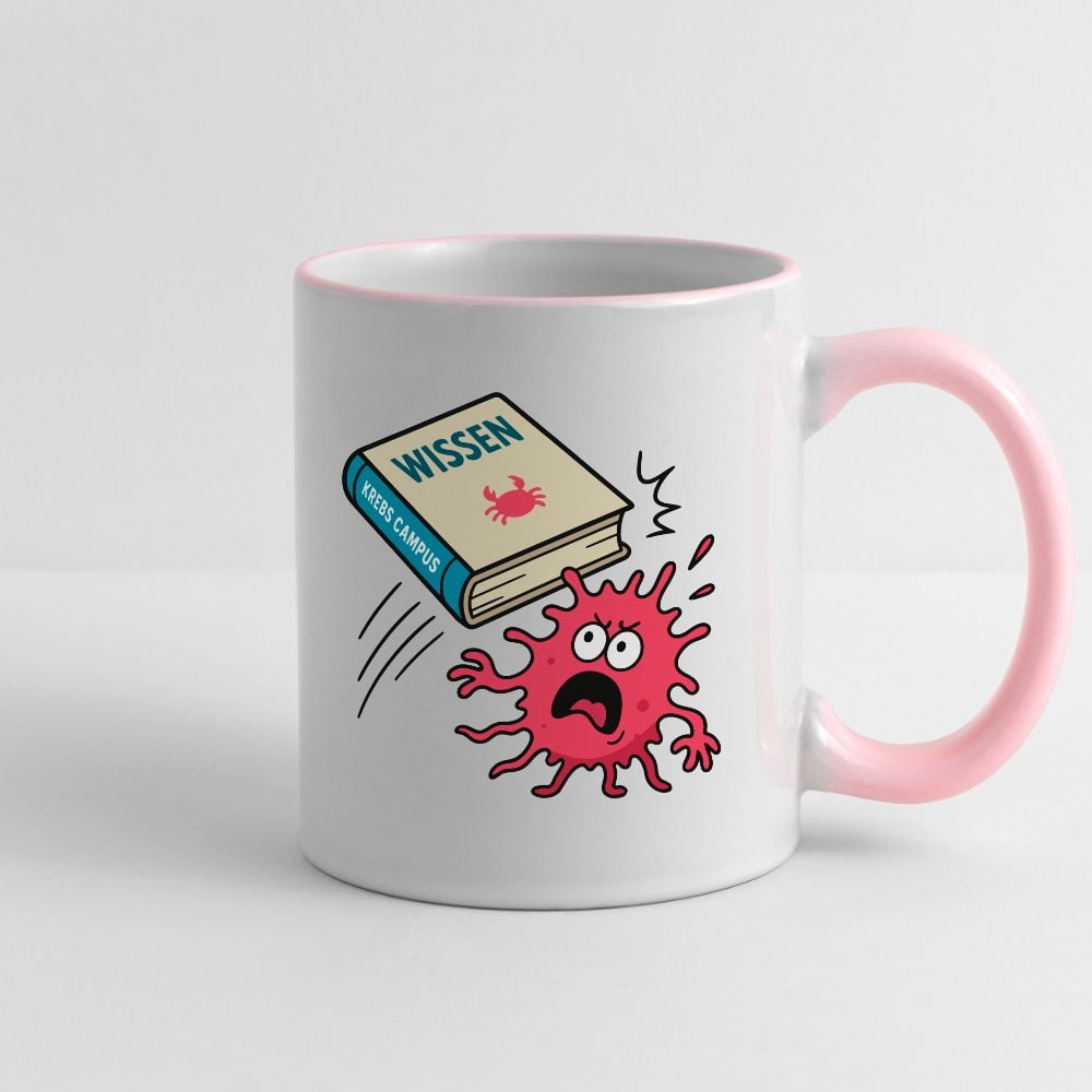 Tasse "Wissen schlägt Krebs"