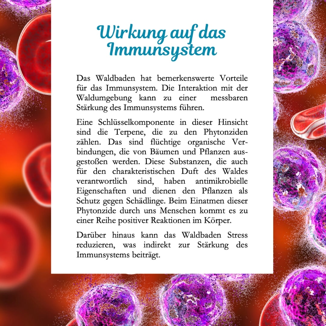 Waldbaden gegen Krebs