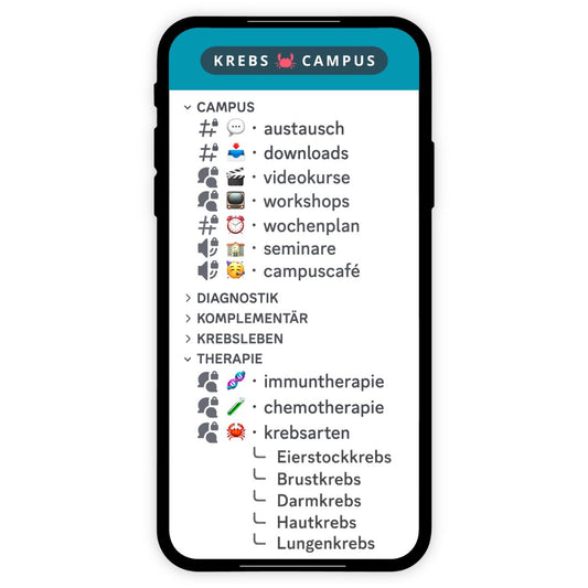 Mitgliedschaft im Krebs Campus