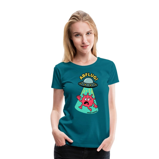 Frauen T-Shirt "Galaktische Genesung"
