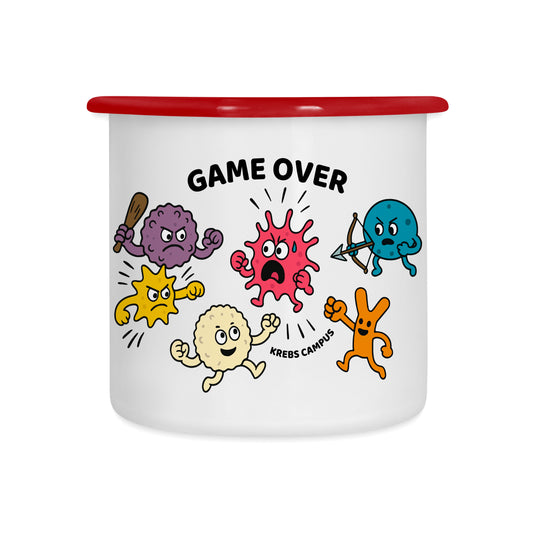 Tasse "Team Immunpower" Emaille