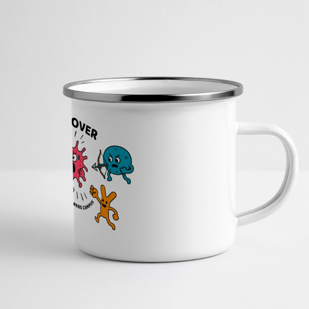 Tasse "Team Immunpower" Emaille