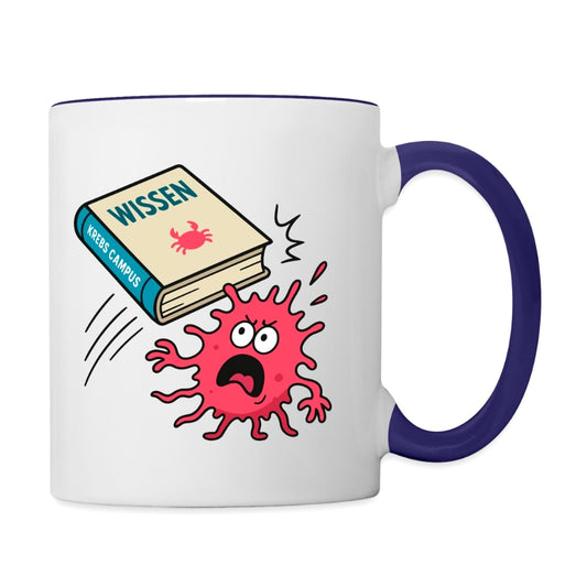 Tasse "Wissen schlägt Krebs"